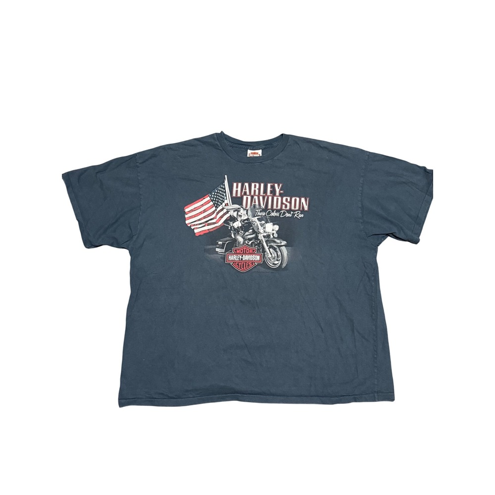 Harley-Davidson Bugs Bunny T-Shirt 3XL Navy Blue NY Graphic Tee Single Stitch